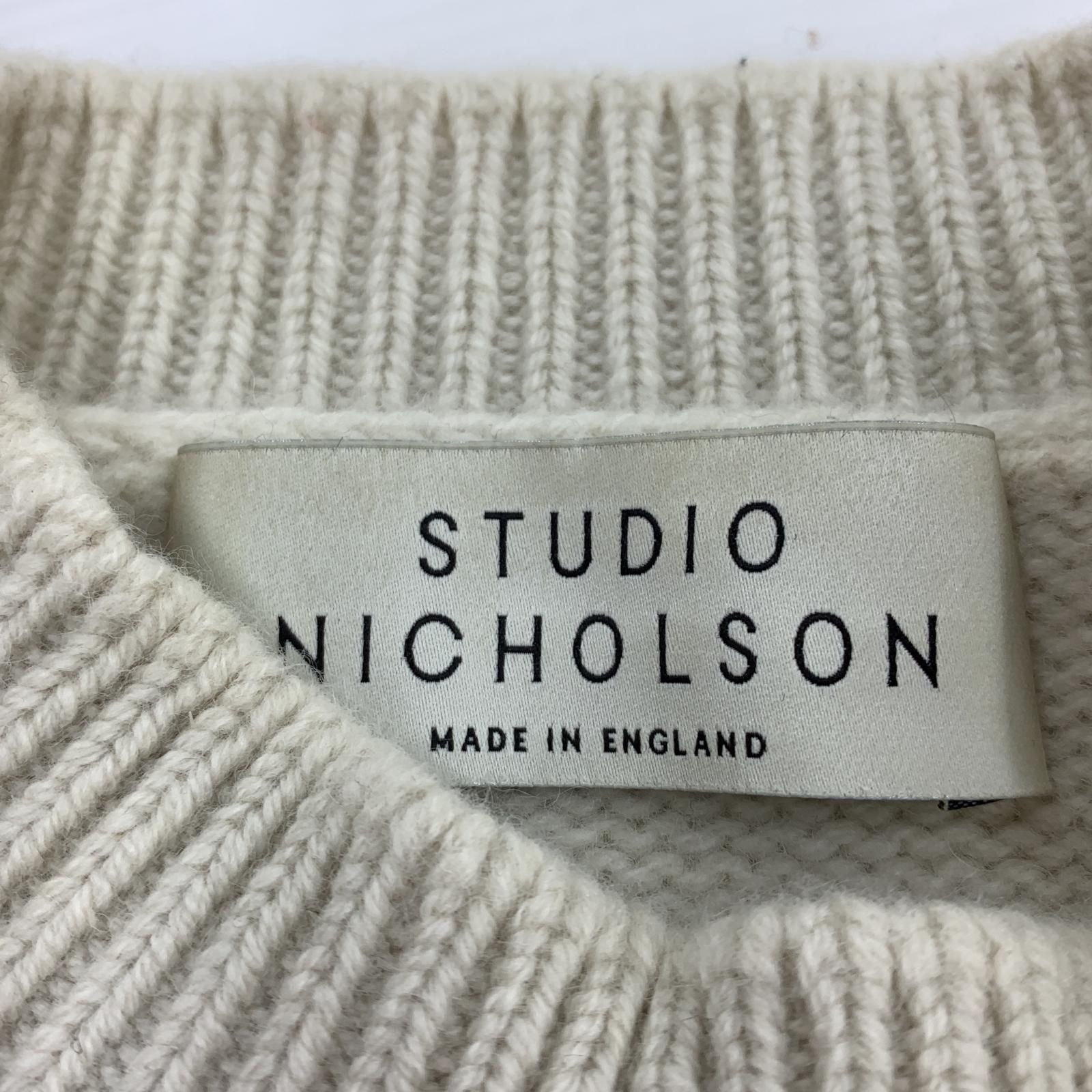 STUDIO NICHOLSON/YOCTO OVERSIZED UNISEX KNIT/SNW-210 - メルカリ