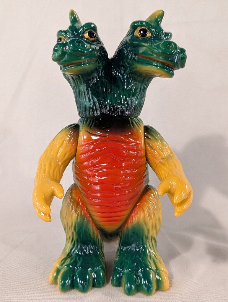 マルサン マルサンのソフビ怪獣シリーズ 火山怪獣バロン350 1970