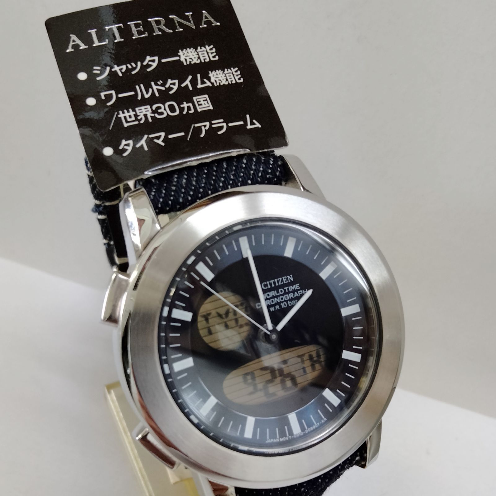 超レア CITIZEN オルタナ シャッター機能 タイマー アラーム付 未使用 美品 - メルカリ