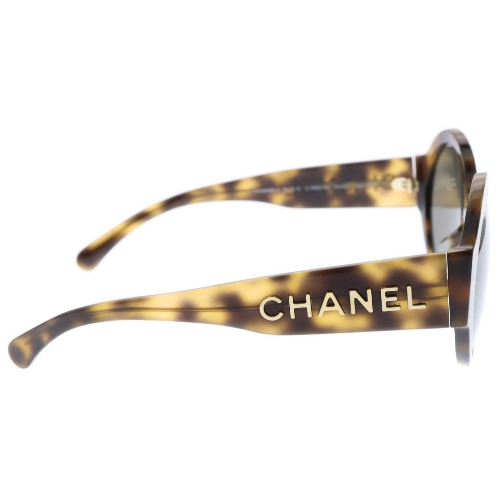 CHANEL シャネル サングラス ラウンド型 ロゴ　5410-A CHANEL (シャネル) ロゴ サングラス ブラウン 5410-A アイウェア
