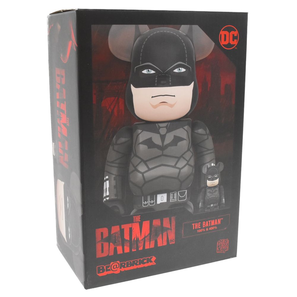 MEDICOM TOY (メディコムトイ) BE@RBRICK THE BATMAN 100% & 400% ベアブリック ザ バットマン フィギュア  ブラック - メルカリ