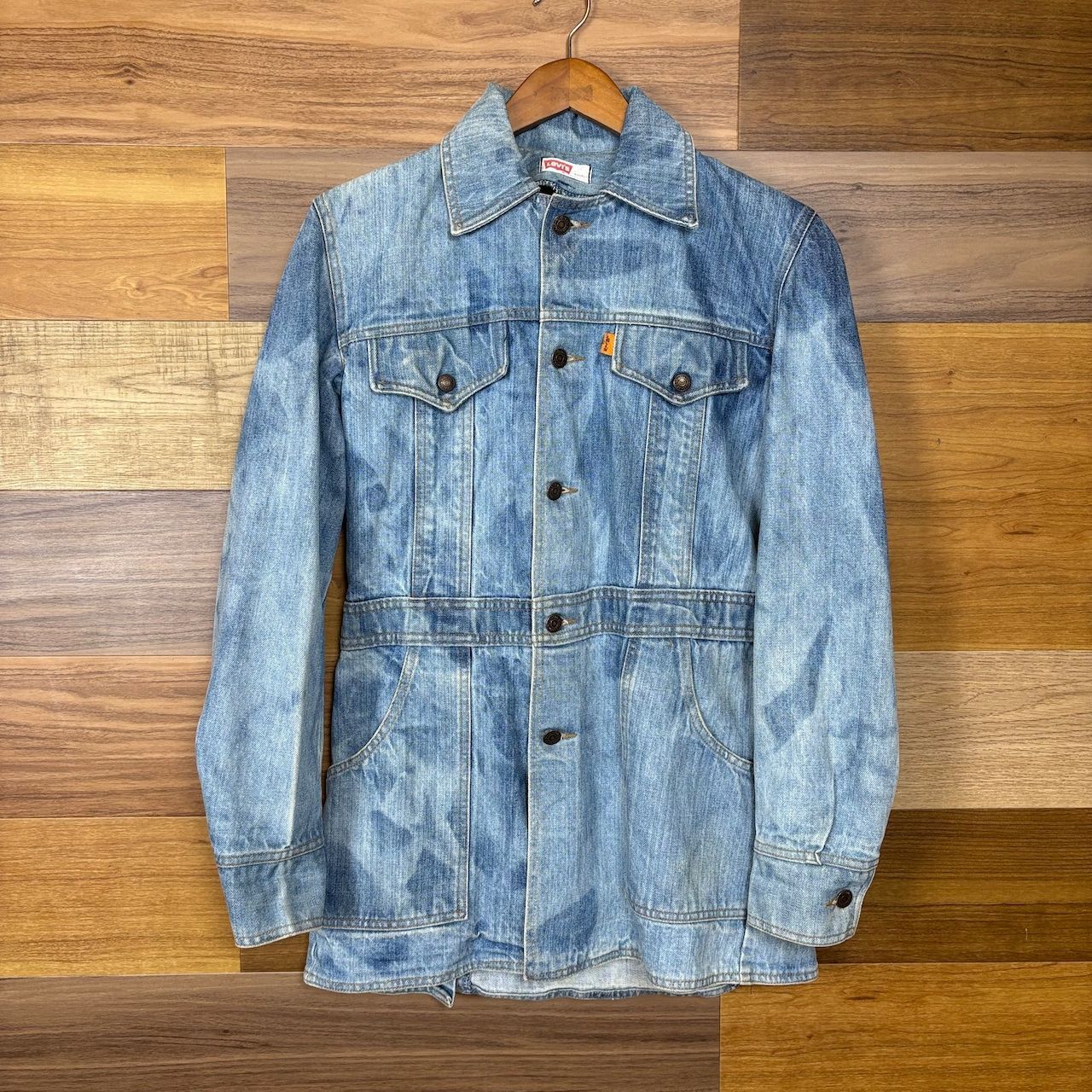 levi's 70s ブッシュジャケット vintage VTG/USED) 70s Levi's リーバイス デニムブッシュジャケット (L