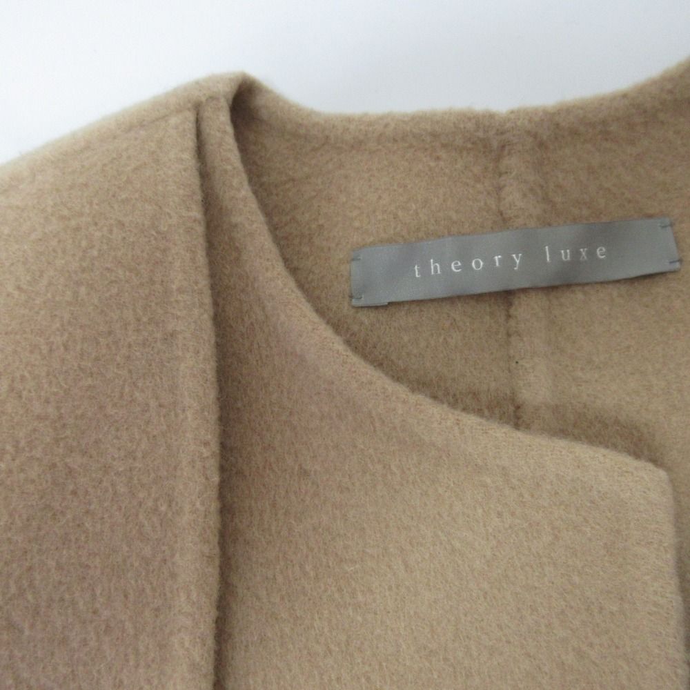 良品 theory luxe セオリーリュクス NOTION HENRI ノーカラー リバー