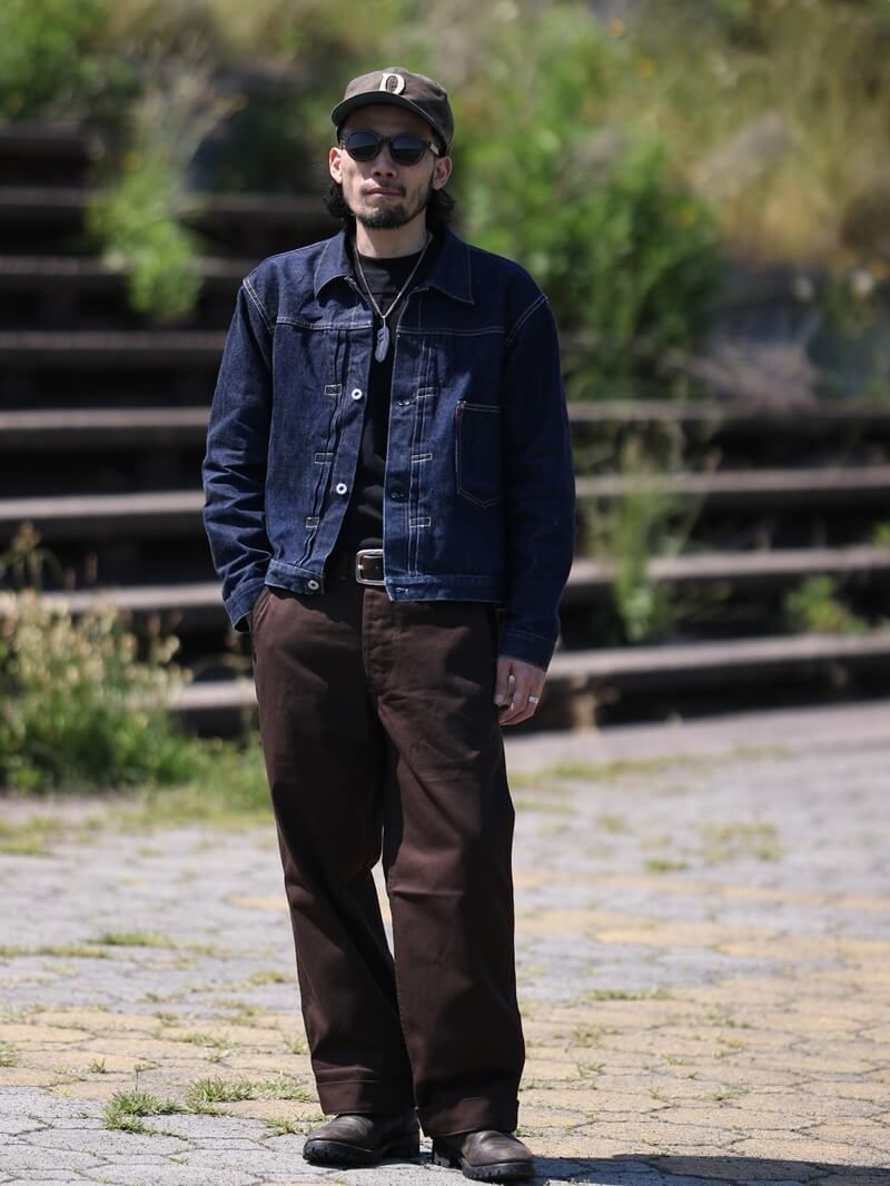 TCBジーンズ　ステイゴールドチノ TCBジーンズ ステイゴールドチノ 41カーキ TCB jeans Stay Gold