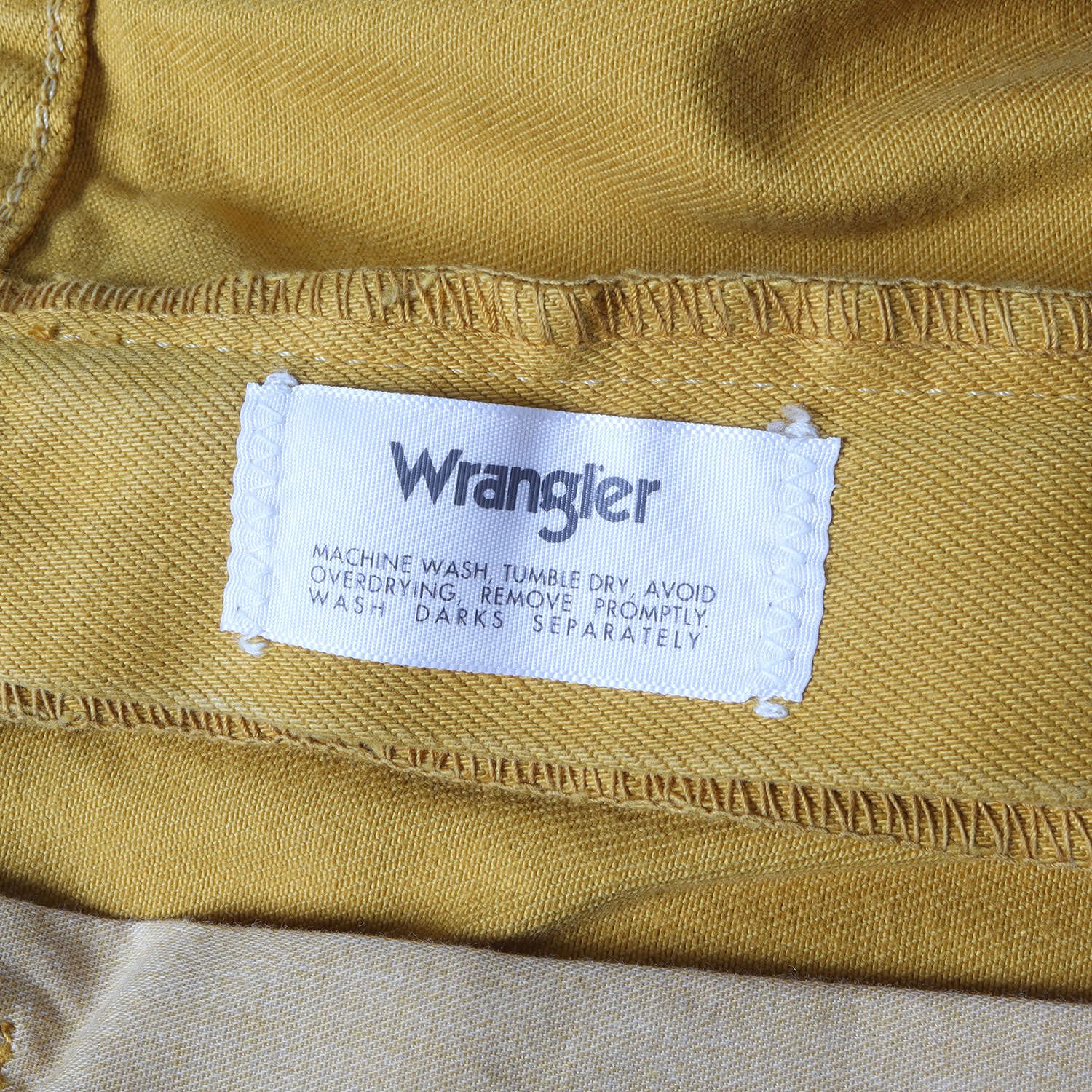 Wrangler ラングラー デニム サイズ:29×31 ストレート デニム パンツ WM1303-229 レギュラーフィット マスタード ボトムス ズボン ジーンズ ジーパン カラーパンツ カジュアル ブランド【メンズ】