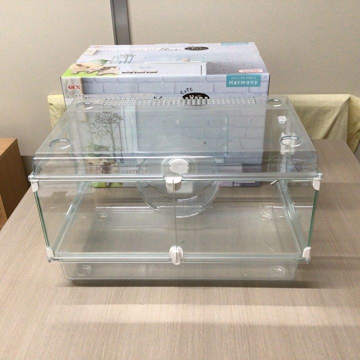 ハムスター飼育セット GEX グラスハーモニー450Plus と 飼育に必要な物数点セット
