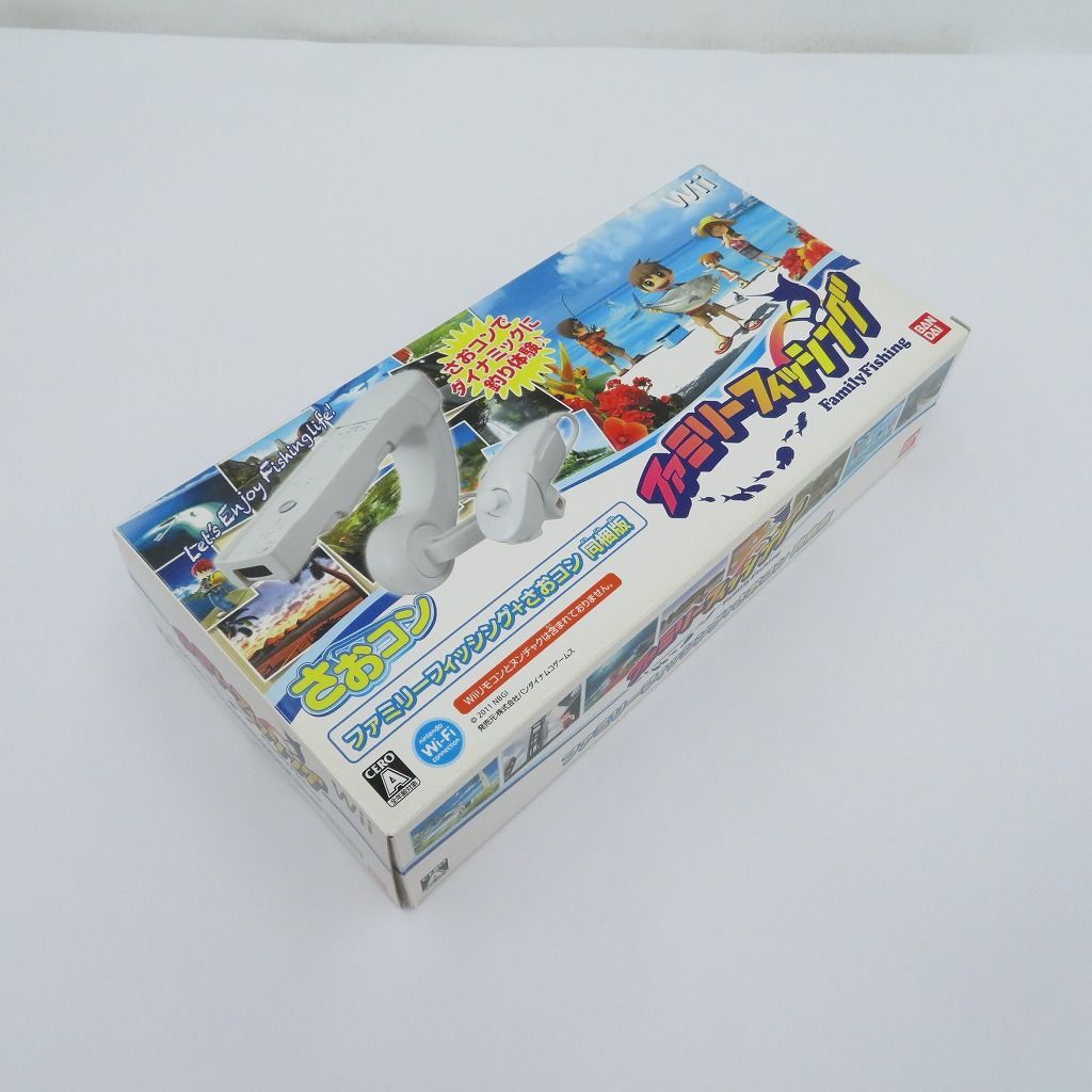瀬戸店】ファミリーフィッシング+さおコン 同梱版 wii【713-0740
