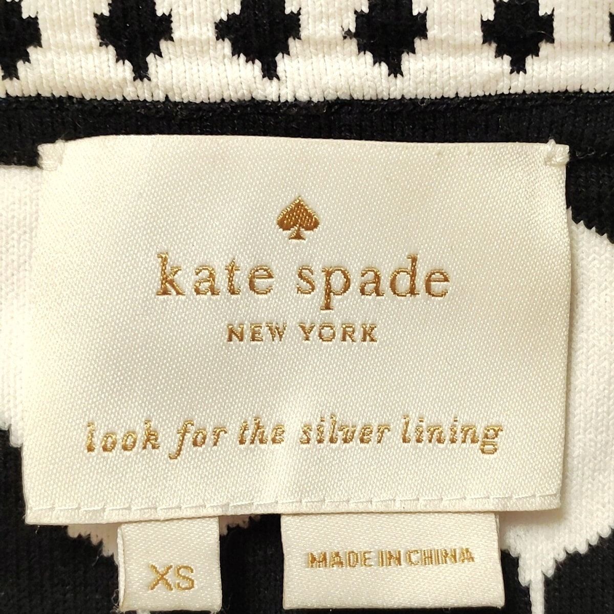 【未使用】ケイトスペードkate spade ノースリーブワンピース0号 ケイトスペード 花柄 ノースリーブワンピース レディース