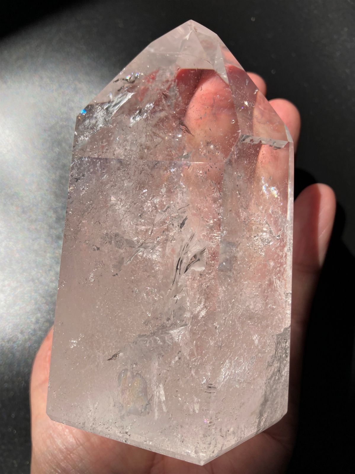 ブラジル・バイーア・アレグリ産 レムリアン水晶ポリッシュポイント