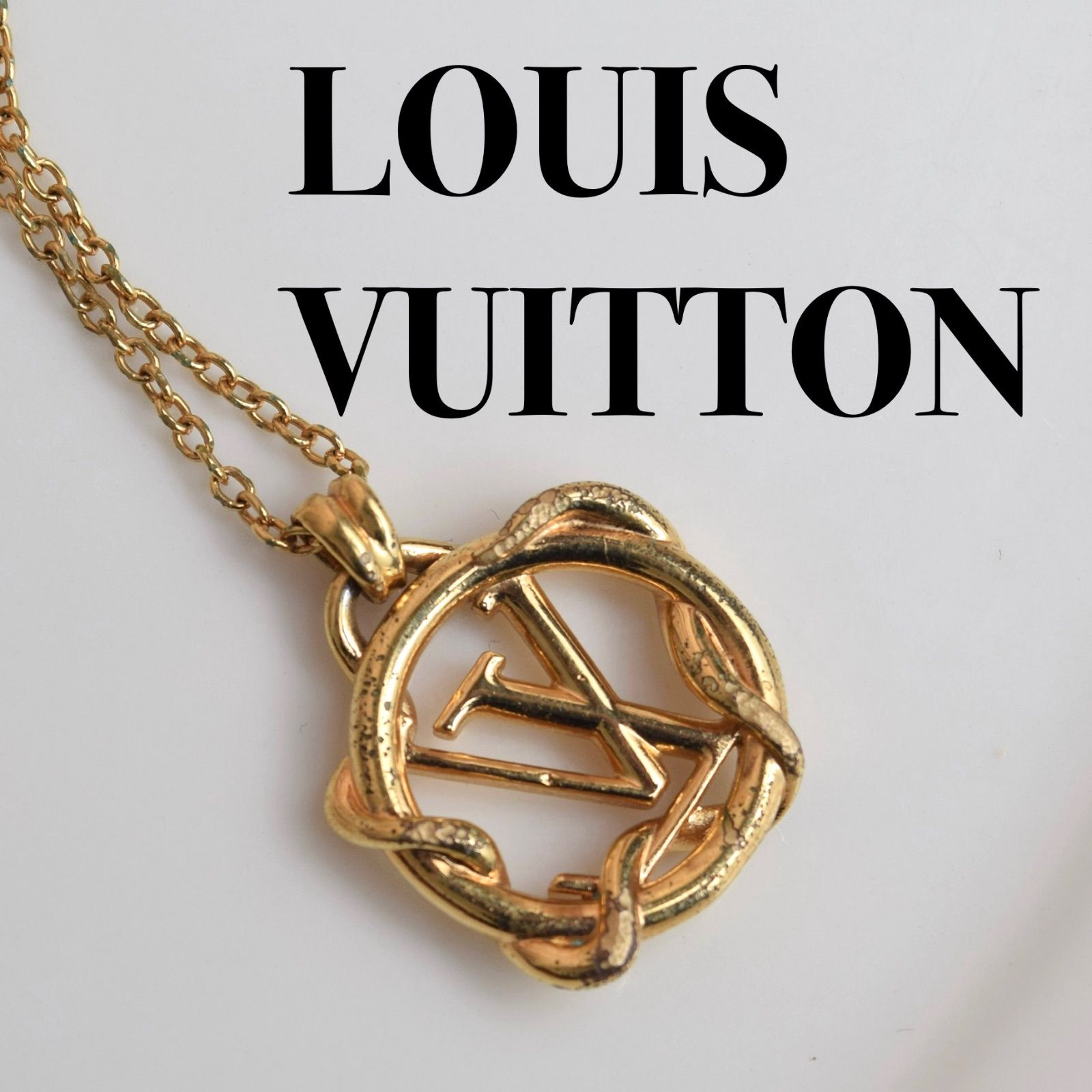 LOUIS VUITTON Collier Garden Louise Necklace - メルカリ