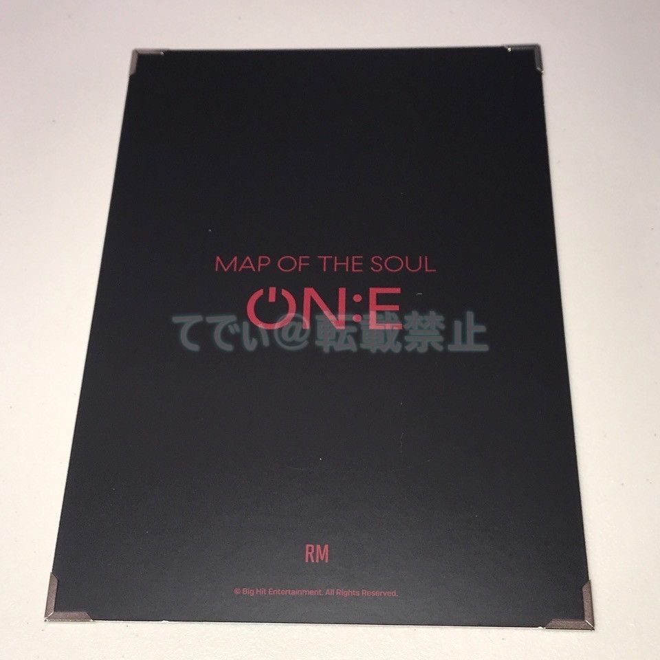 BTS RM 直筆サイン「MAP OF SOUL ON:E」プレミアムフォト BTS RM 直筆サイン「MAP OF SOUL ON:E」プレミアムフォト - メルカリ