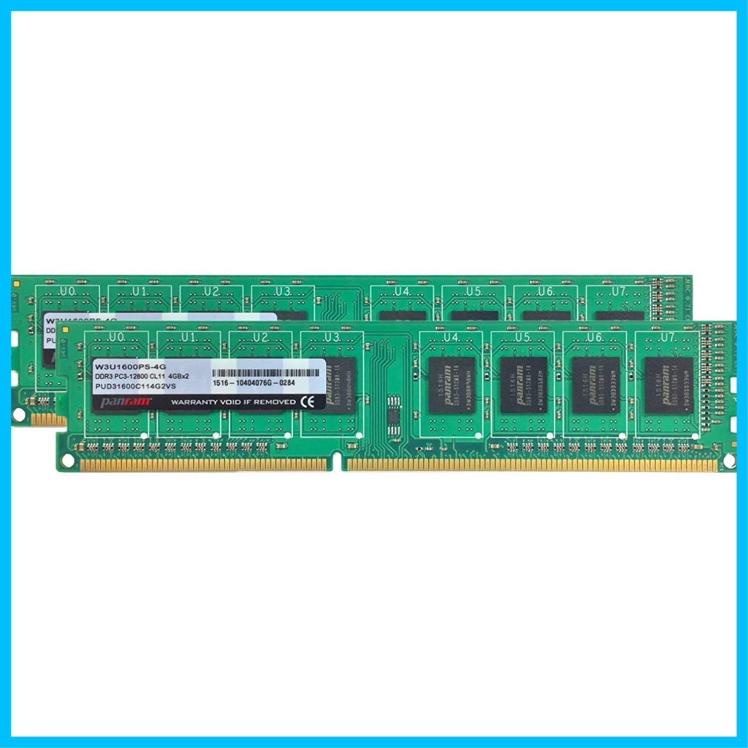 CFD販売 panram デスクトップ用メモリ DDR3-1600 8GBx1枚 - メモリー