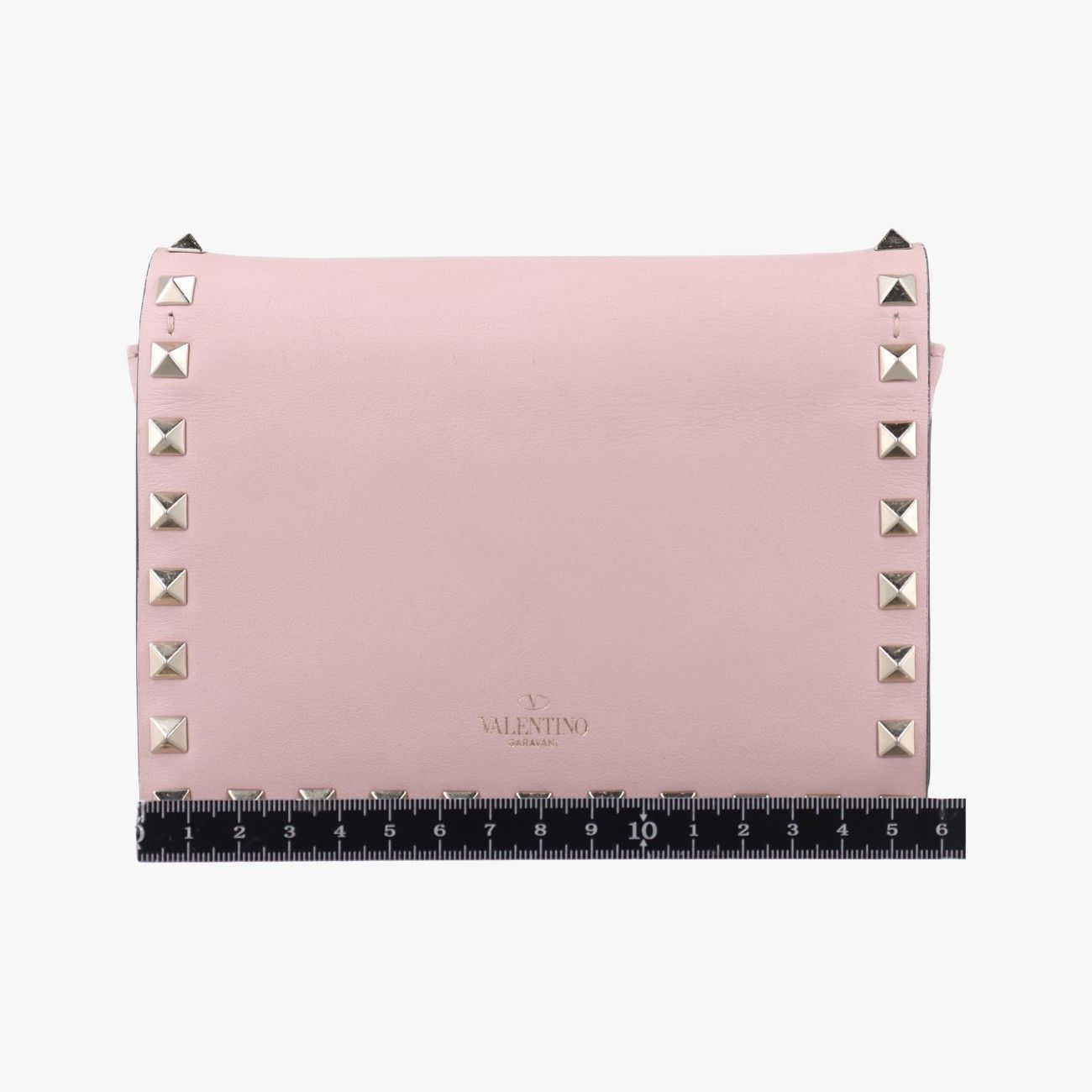 ヴァレンティノValentinoロックスタッズピンクレザーTV-N249BOL1