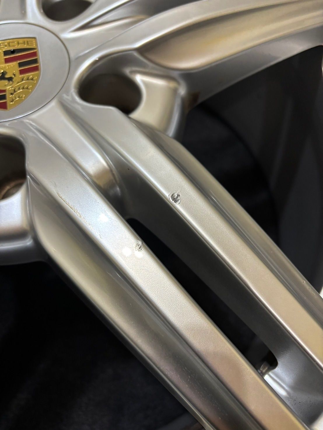 100％品質保障！ ポルシェ 958 カイエン 純正 RONAL製 19インチ 8.5J 59 130 5H アルミホイール 4本 2-K352 カーディガン