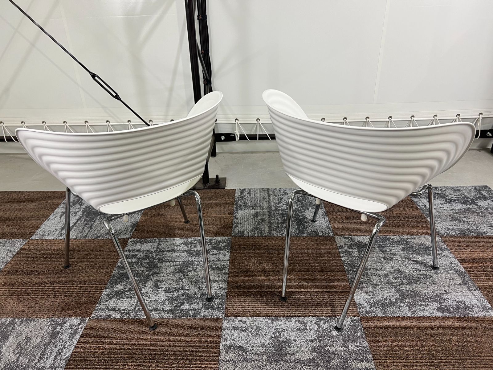 2脚セット】Vitra（ヴィトラ）Tom Vac（トムバックチェア）ホワイト