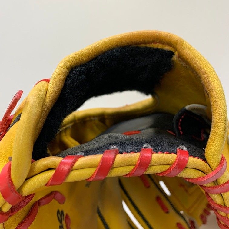 HATAKEYAMA - 中古品 ハタケヤマ HATAKEYAMA 軟式 内野手用オーダーグロー ブ PRO-95 刺繍有り 5618 中古品 ハタケヤマ HATAKEYAMA 軟式 内野手用オーダーグロー ブ