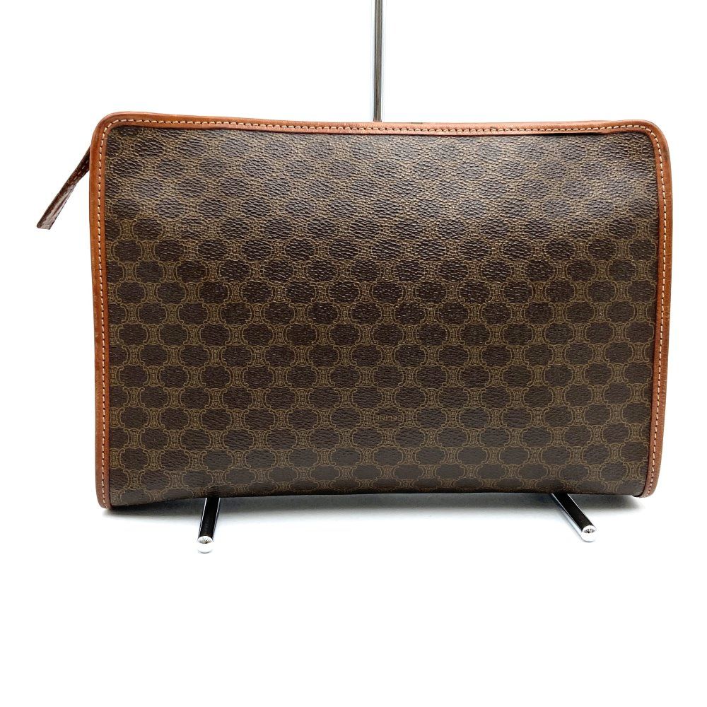 CELINE セリーヌ クラッチバッグ セカンドバッグ マカダム柄 PVC