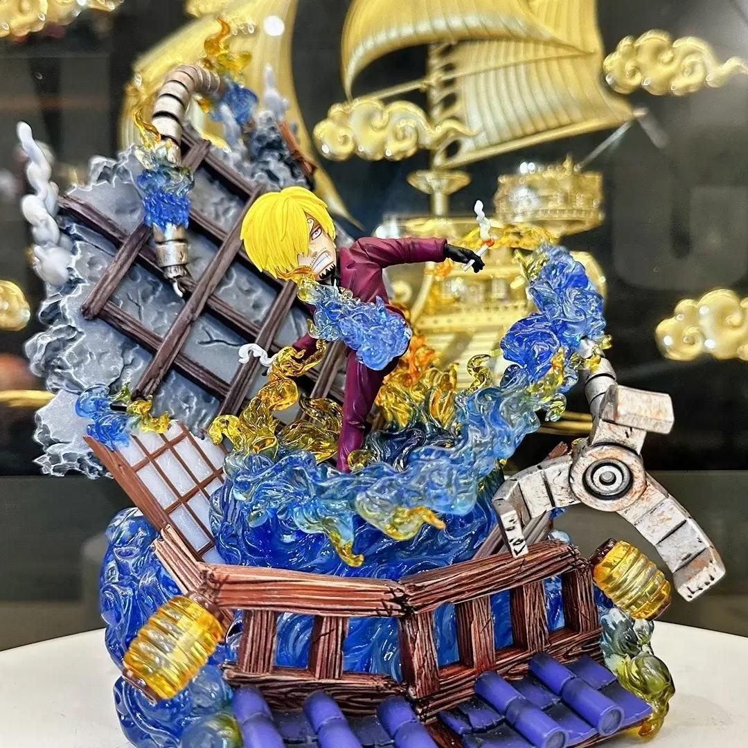 ワンピース 魔神風脚 サンジ ガレージキット ワーコレサイズ フィギュア Amazon.co.jp: ワンピース 魔神風脚 サンジ ガレージキット