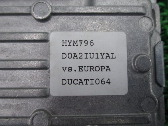 ハイパーモタード796 ECU 286.4.185.1A ドゥカティ 純正 中古 バイク