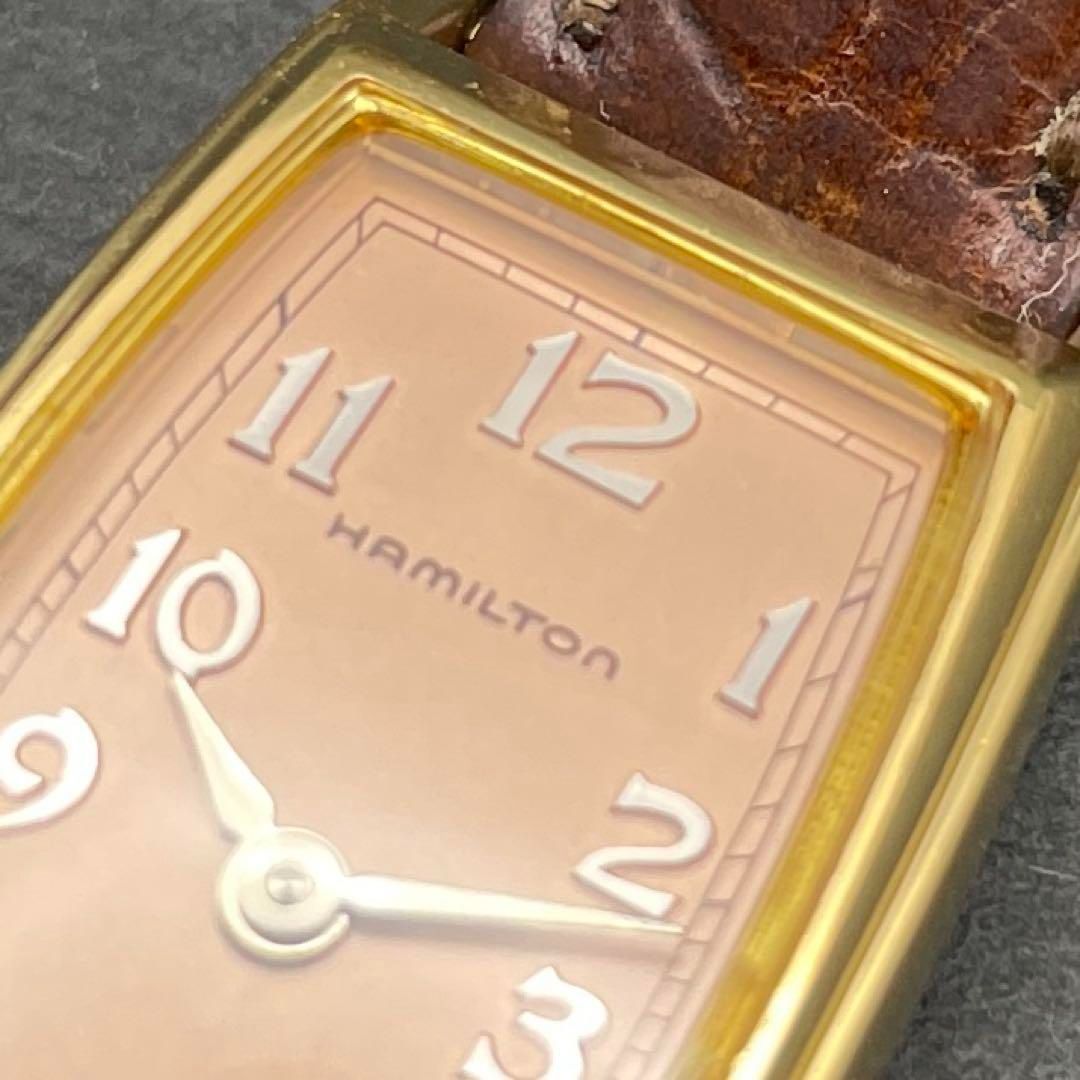HAMILTON 6256 アードモア カーライル スモセコ トノー型 レディース