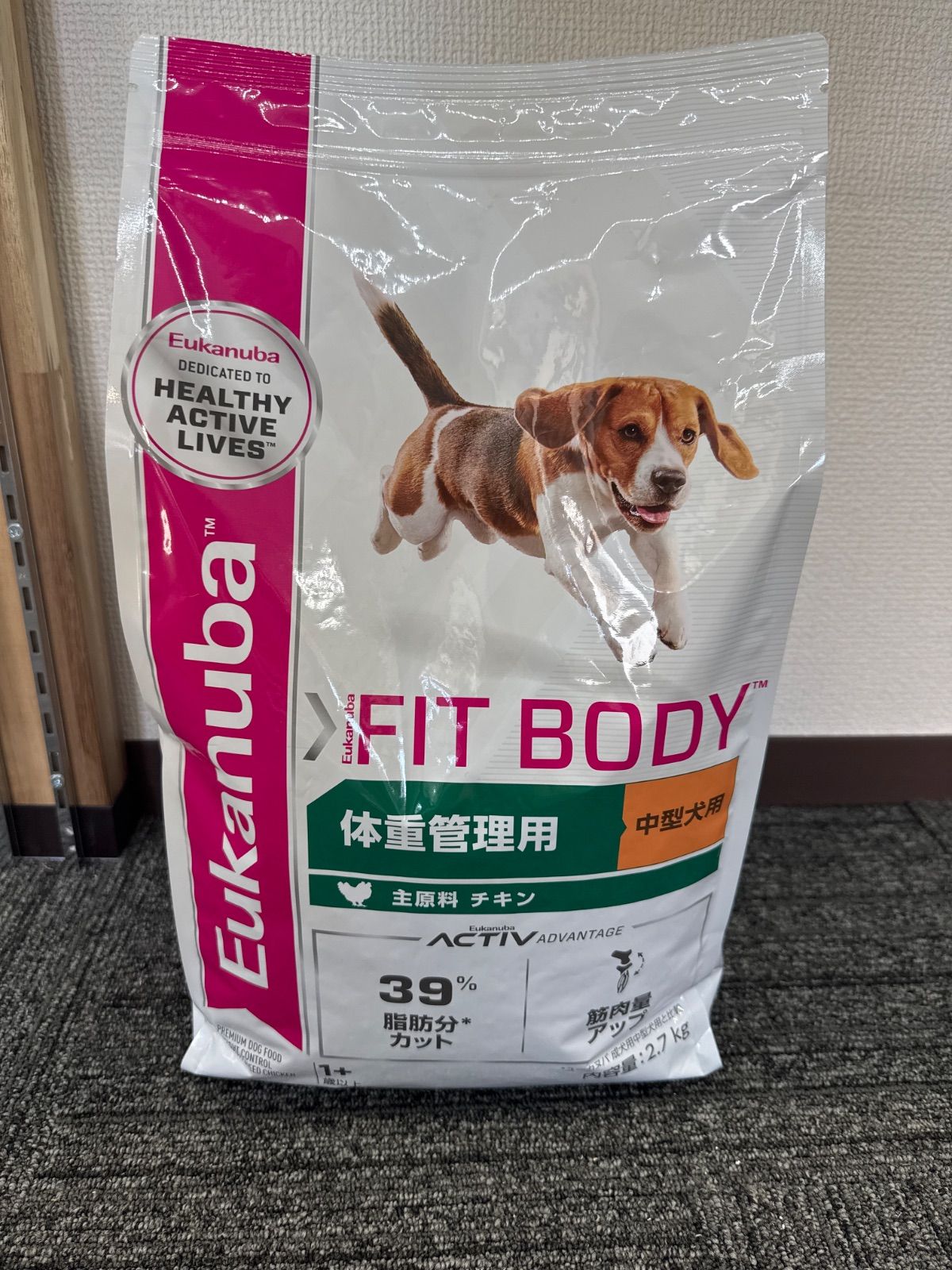 Eukanuba成犬用15Kg 【公式通販】 Eukanuba 中型犬成犬用 ドライフード