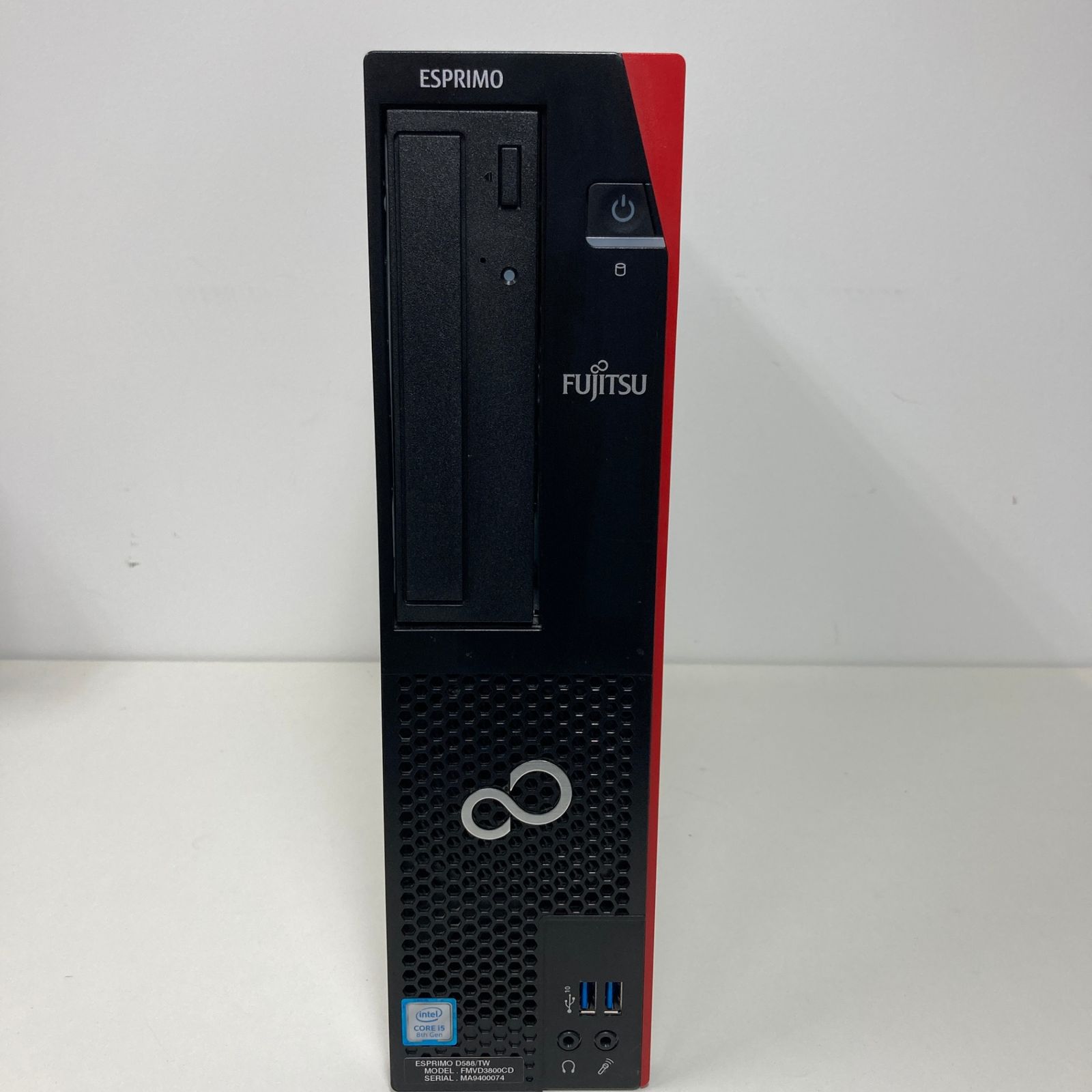 中古】FUJITSU ESPRIMO/D588/TW/Corei5-8500 CPU@3.00GHz/8GB