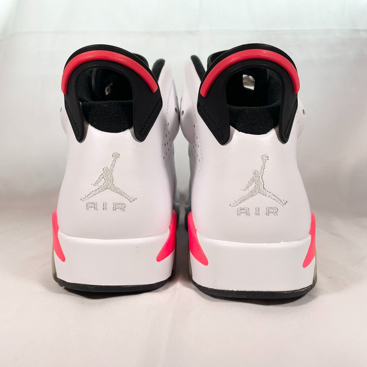 ナイキ NIKE AIR JORDAN 6 RETRO エア ジョーダン 6 レトロ WHITE INFRARED 2014 ホワイト インフラレッド  384664-123 S-82 - メルカリ