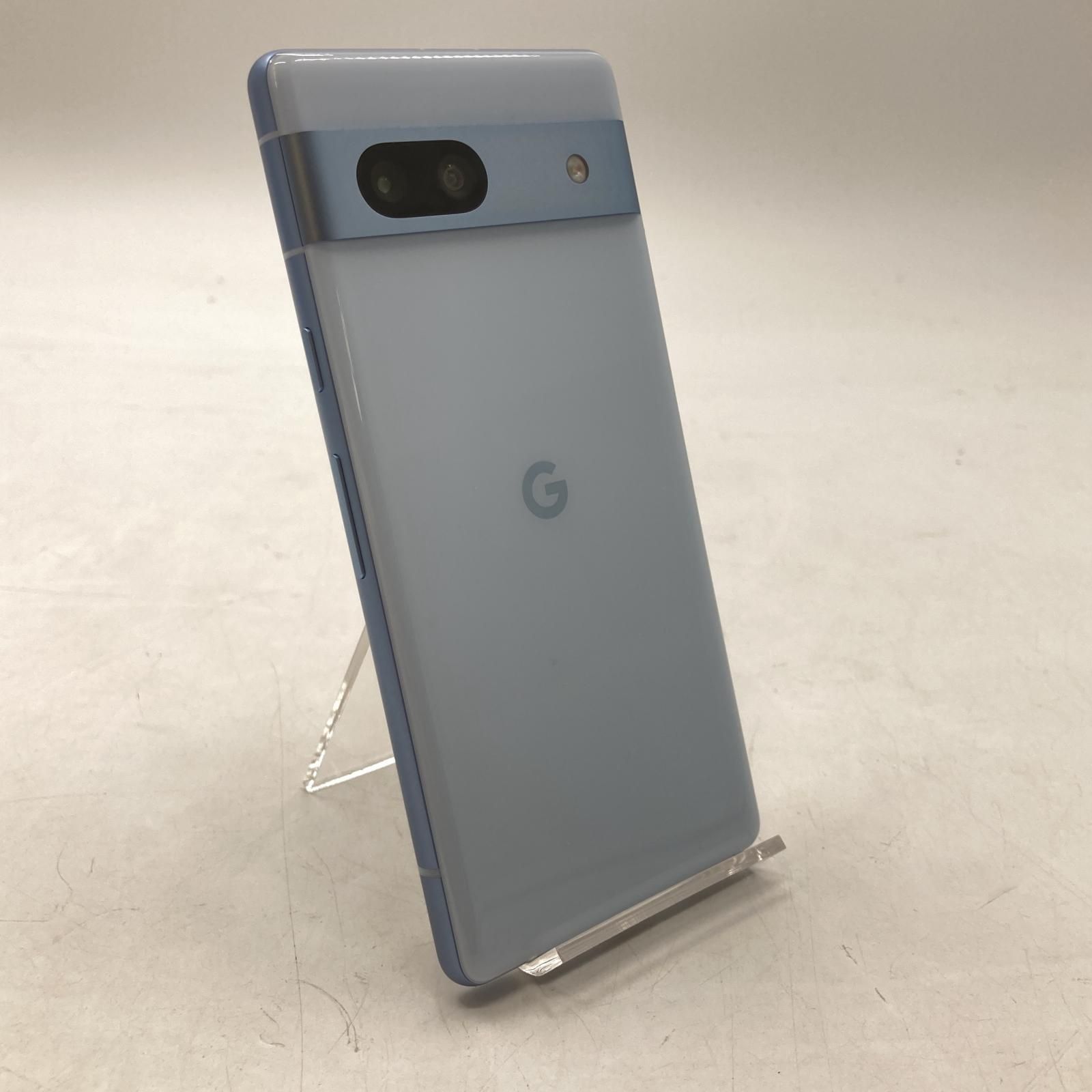 【全額返金保証】【最速発送】Google Pixel 7a 128GB Sea SIMフリー 美品 動作確認済