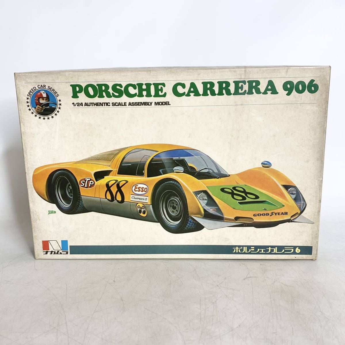 未組立 ナカムラ 1/24 ポルシェ カレラ6 Porsche CARRERA 906 モーターライズ プラモデル 中村産業 KNS-5012 -  メルカリ