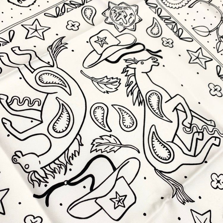 【売切必至】★HERMES★ Animaux バンダナ55 エルメス hermes Animaux Bandana 55 バンダナ