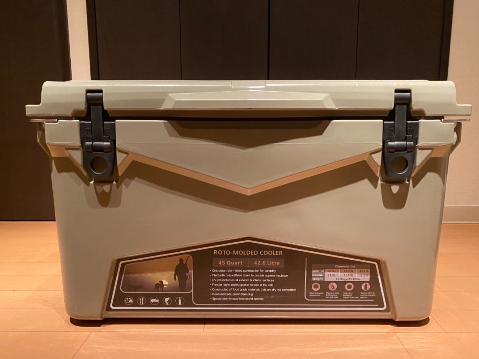 新品未使用品】【DVERK×ICELAND クーラーボックス 45QT】 - メルカリ