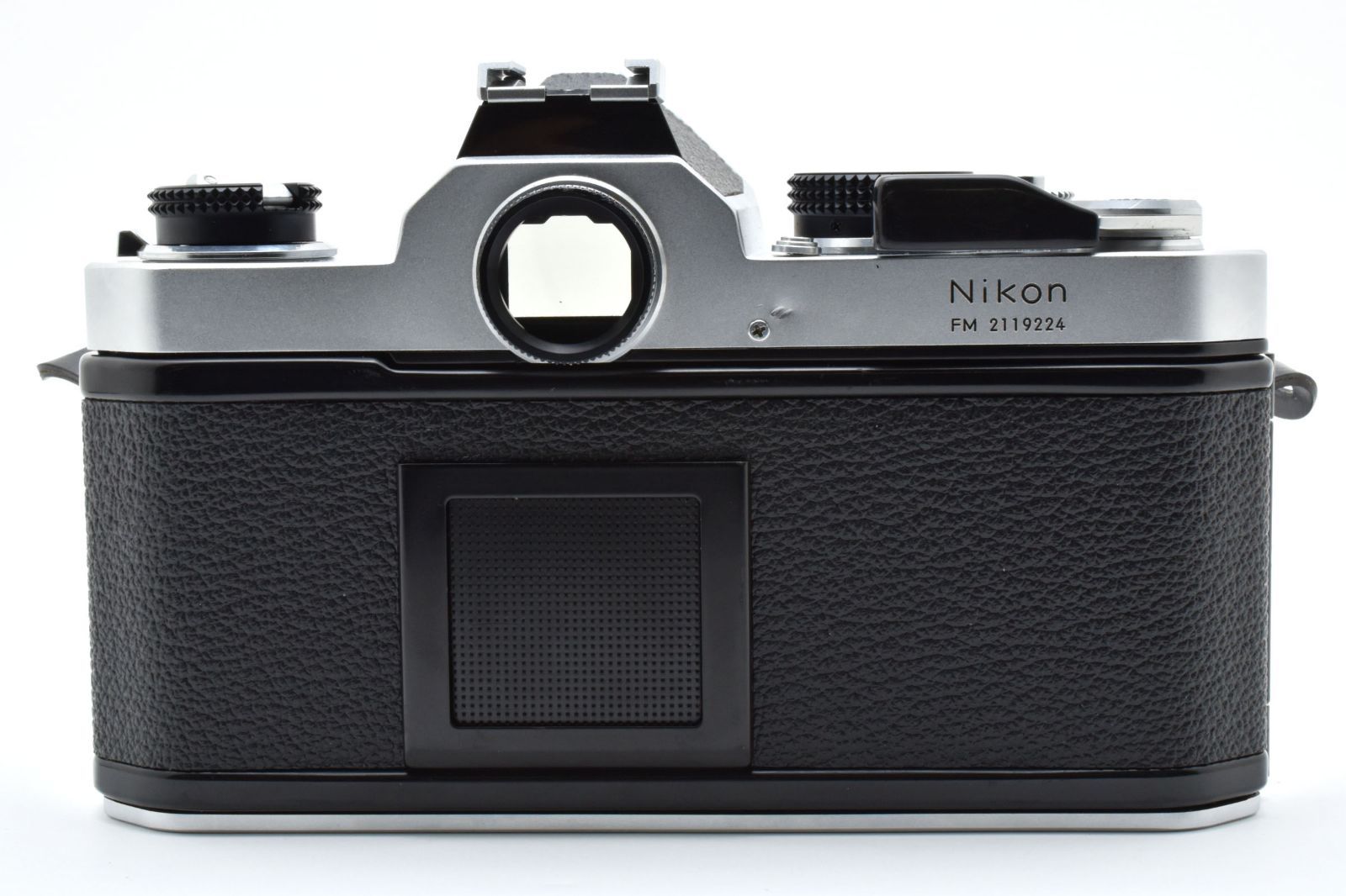 5271 Nikon FM SLR 35mm Film Camera Silver Tested New Seals ニコン MFフィルムカメラ LAWEED_CL