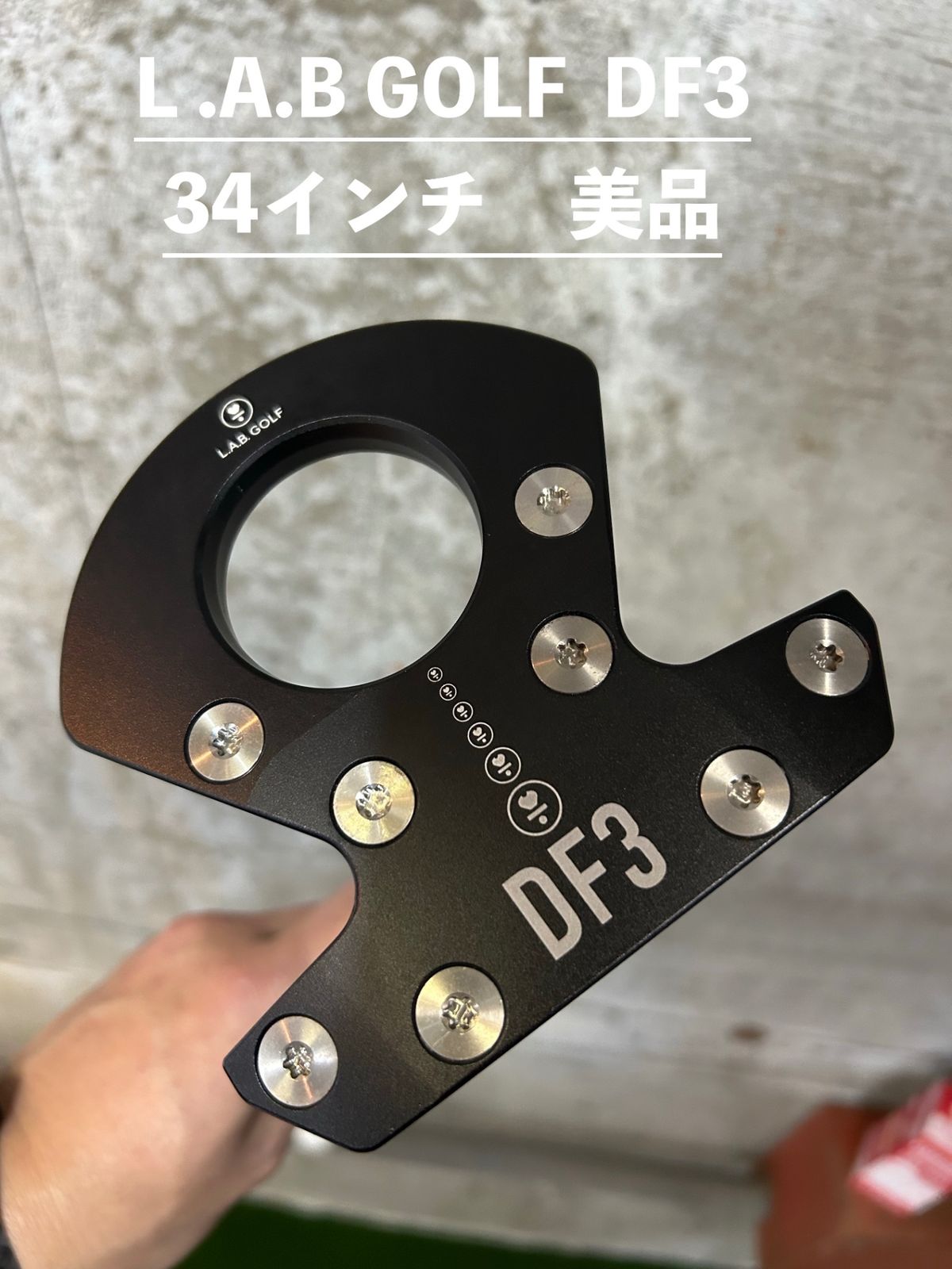 『2本おまとめ買い値引きあり！新品未使用』L.A.B. GOLF DF3 34 L.A.B. GOLF 正規販売店 L.A.B.GOLF ラブゴルフ Directed Force