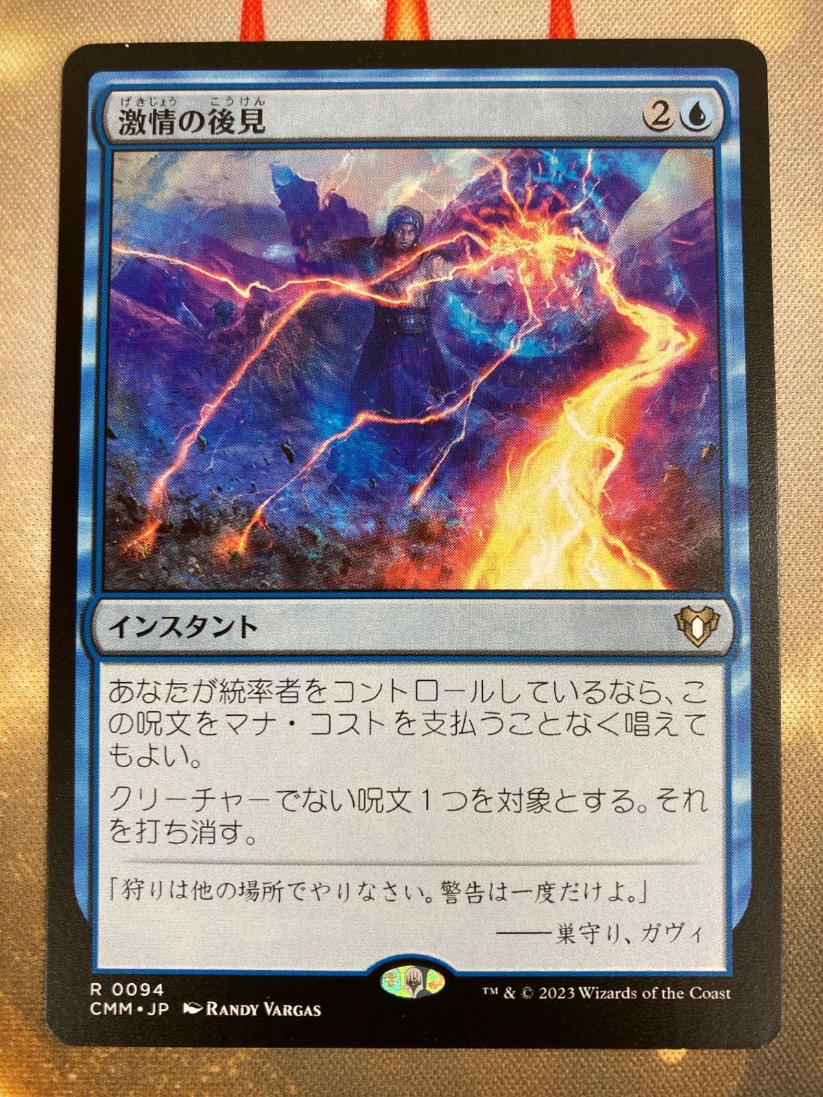 MTG　日本語版　激情の後見 ミントモール / MINT GAMES MTG(東日本橋) / 【CMM】【ENG