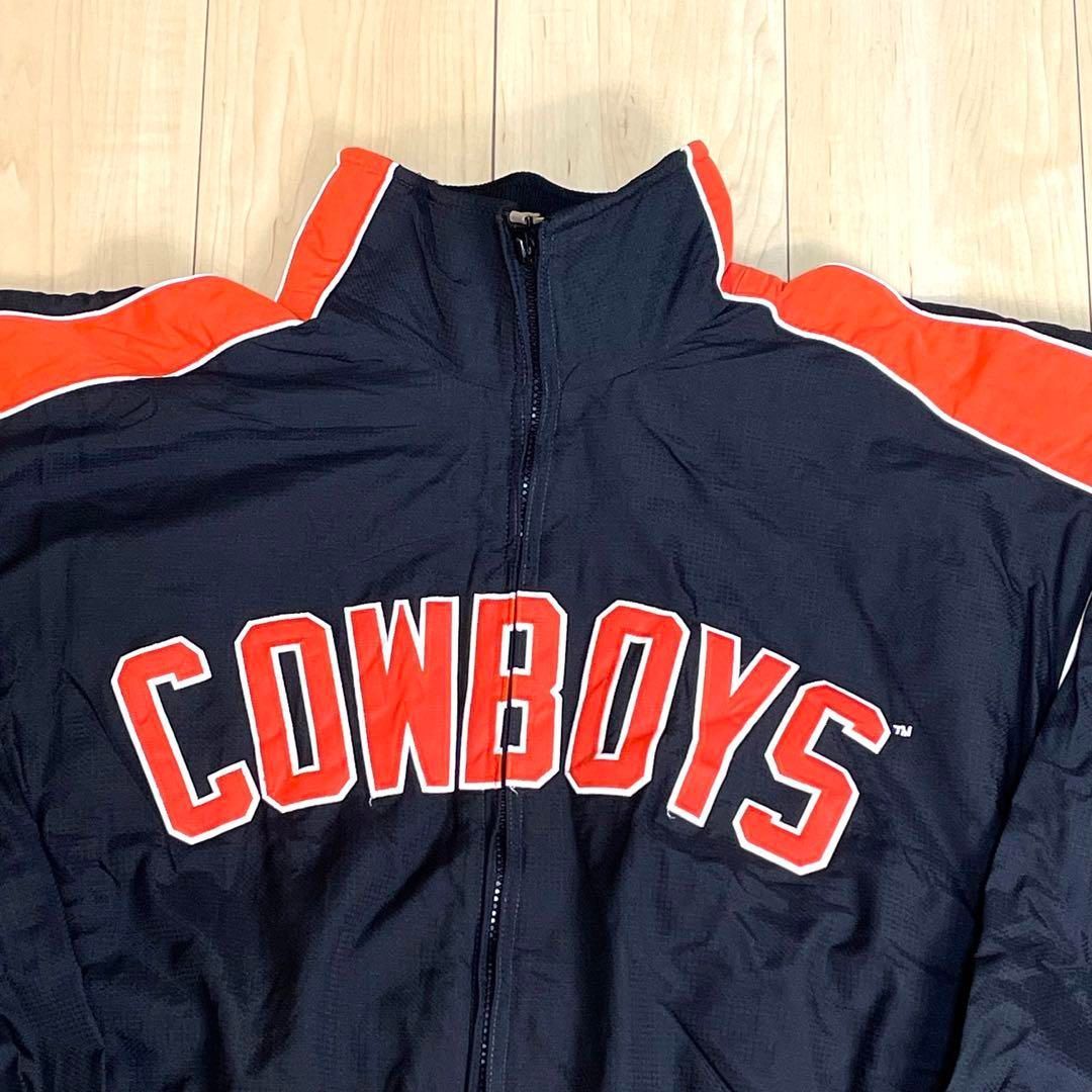 マジェスティック　ベースボールジャケット　COWBOYS　中綿　大きいサイズ