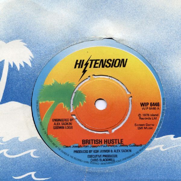 英7” Hi-Tension British Hustle WIP6446 Island Records /00080
