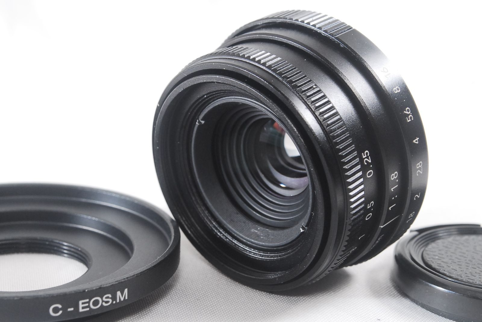 新品未使用品 Fujian CCTV 25mm F1.8 Canon キャノン C-EOS.M C