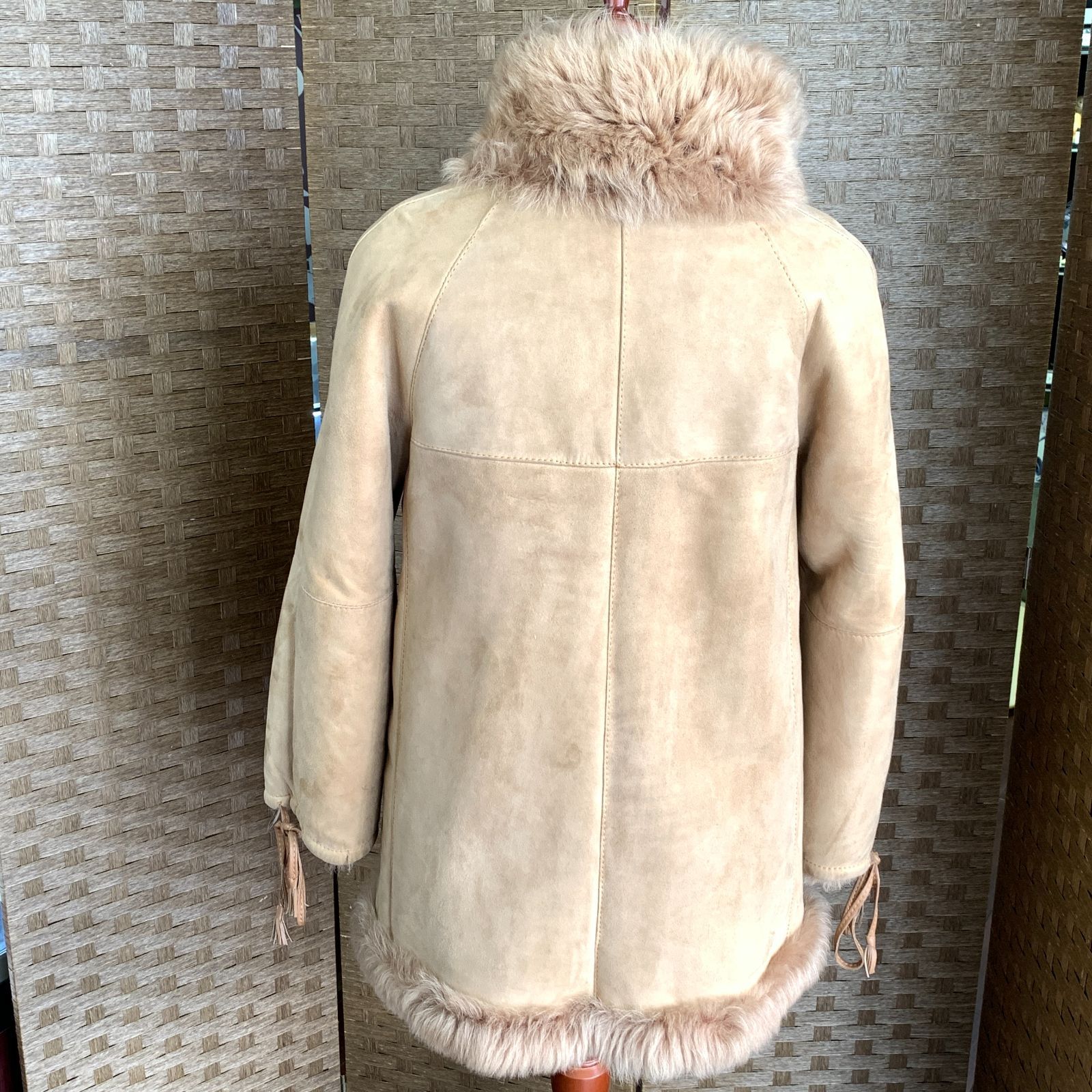 美品♡ムートンコート MARNI - 本物 マルニ 最高級仔羊革シアリングラムファー毛皮
