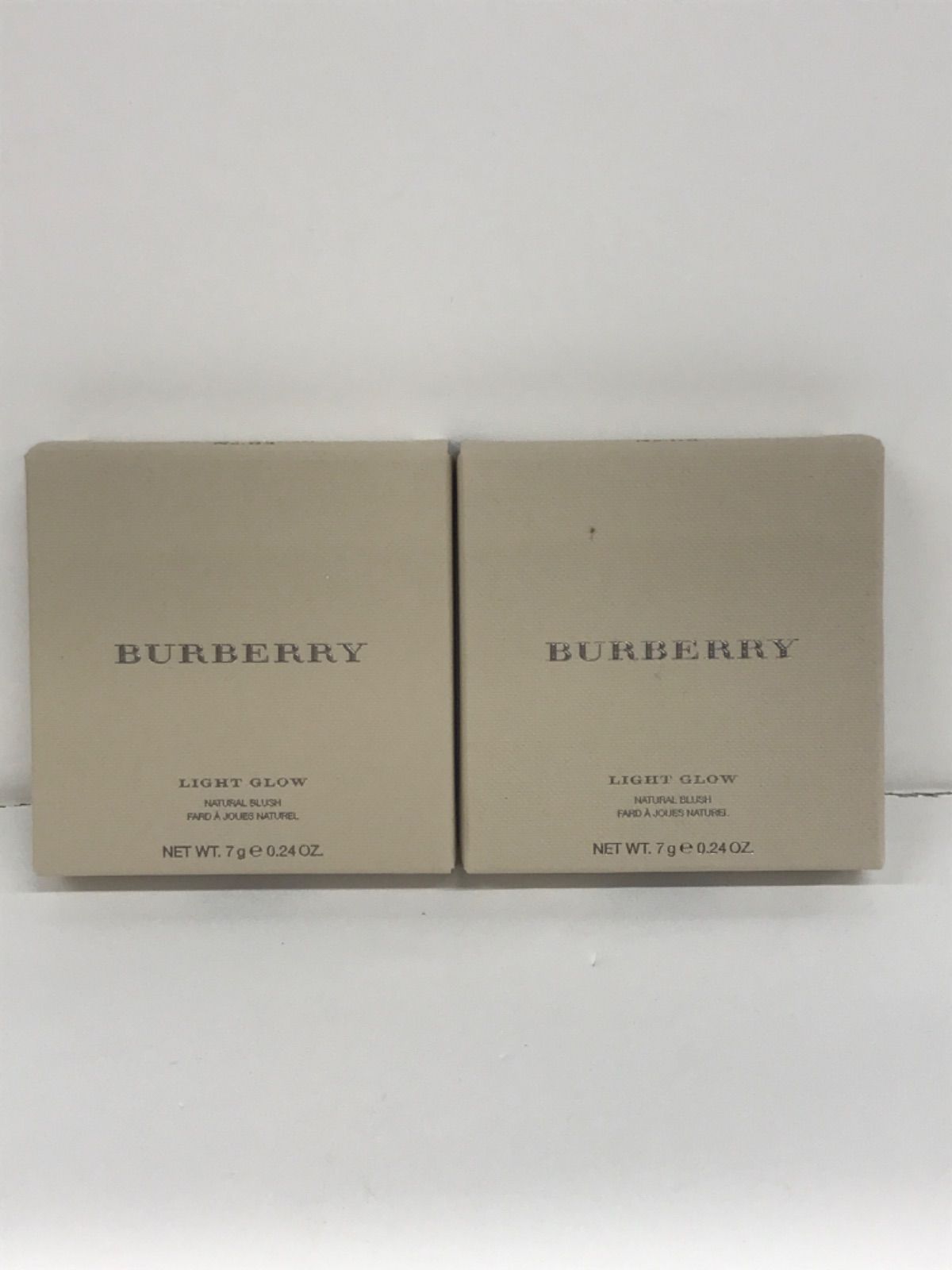L390 K BURBERRY バーバリー ライトグロウPF  No.03u0026No.04 （チークカラー）7g 2点セット