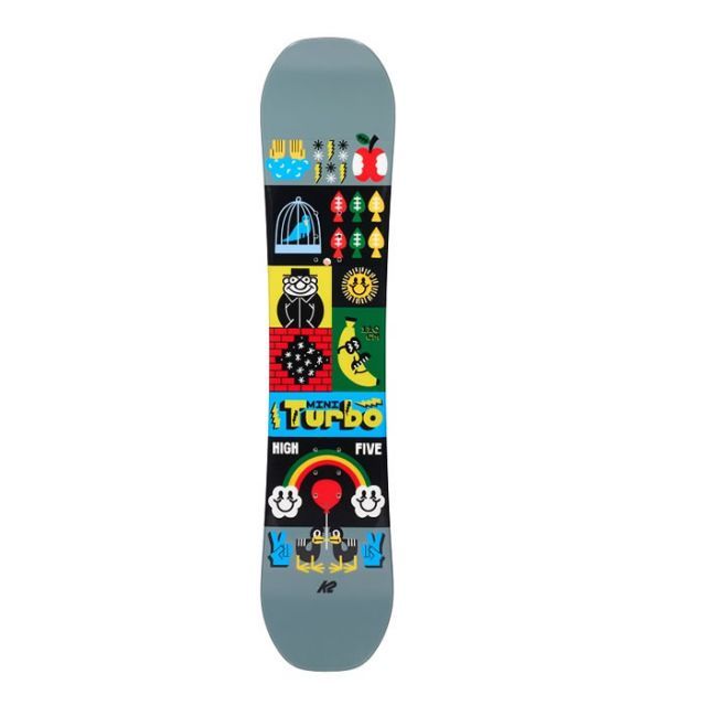 K2 MINI TURVOスノーボード 100cm ブーツ19.5cmセット K2 MINI TURBO