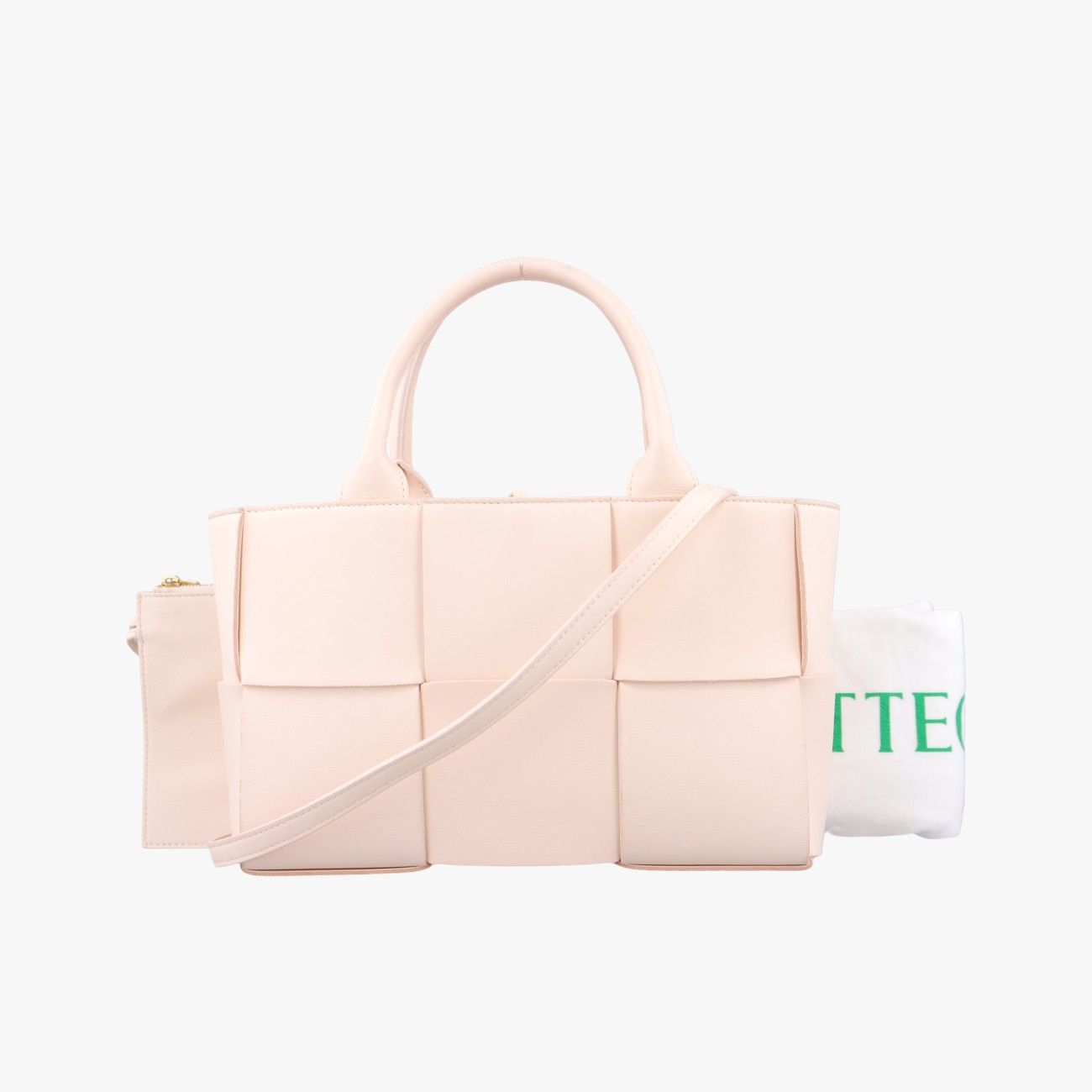 ボッテガヴェネタBottega Venetaキャンディー アルコ トートピンクラムスキンR00016668D