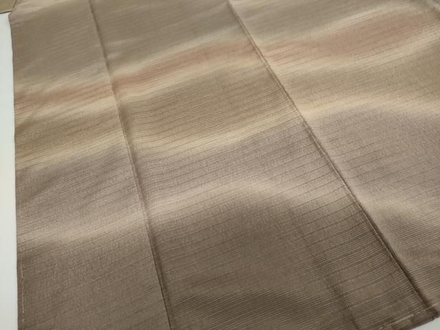 平和屋着物●本塩沢　やまだ織　訪問着　染色作家　桐村博　霞文　正絹　逸品　未使用　DAAW5844ud 平和屋着物○本塩沢 やまだ織 訪問着 染色作家 桐村博 霞