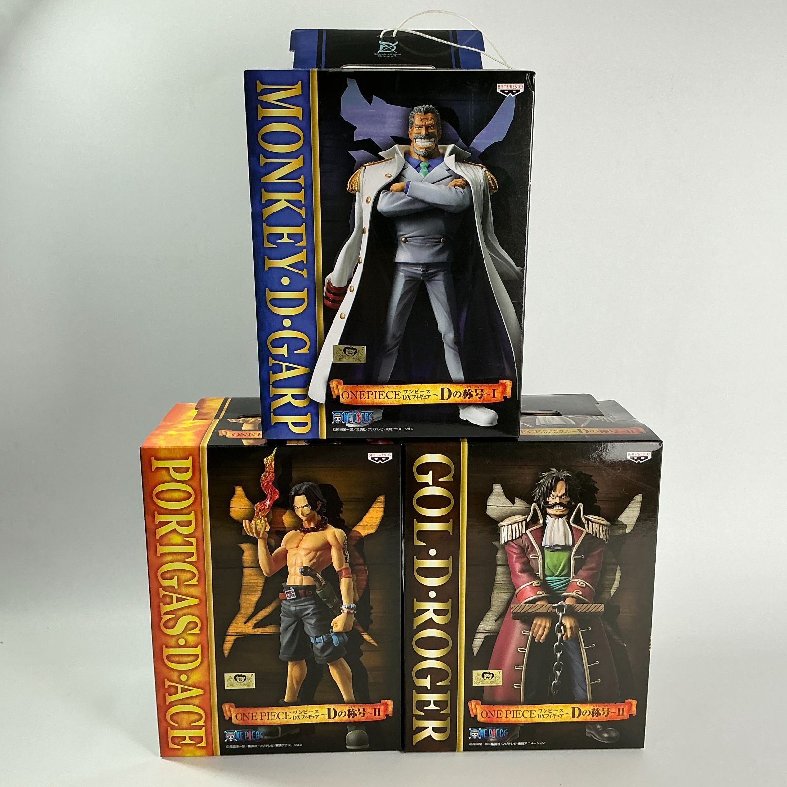 ONE PIECE　Dの称号Ⅰ　モンキー・D・ガープ　ゴール・D・ロジャー FIG]モンキー・D・ガープ ワンピース DXフィギュア〜Dの称号〜I