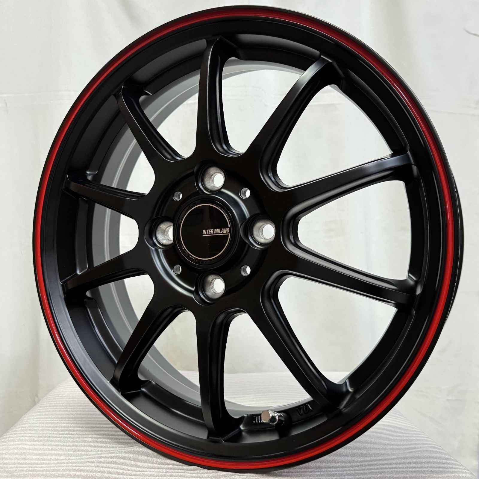 タイヤ・ホイール INFINITY 15インチアルミホイールタイヤセット コンパクトカー用 ワイド5.5Jリム
