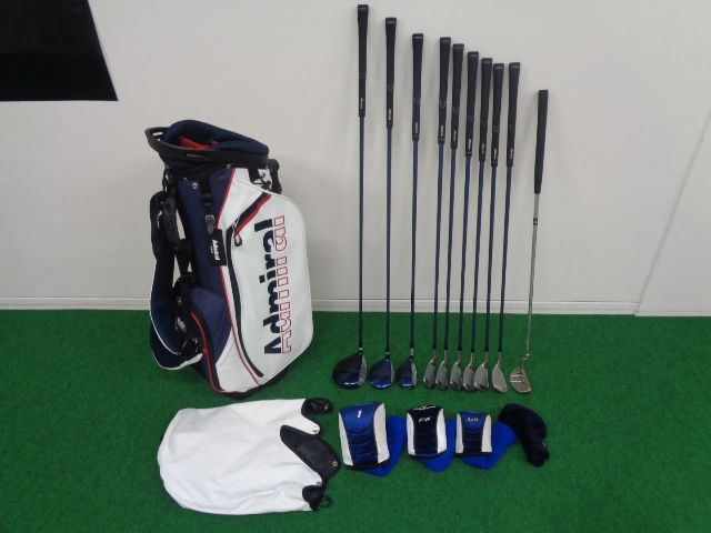 ミズノ Mizuno ジュニアモデルクラブセット 140タイプ アドミラルスタンド式キャディバッグ ゴルフクラブセット 600130