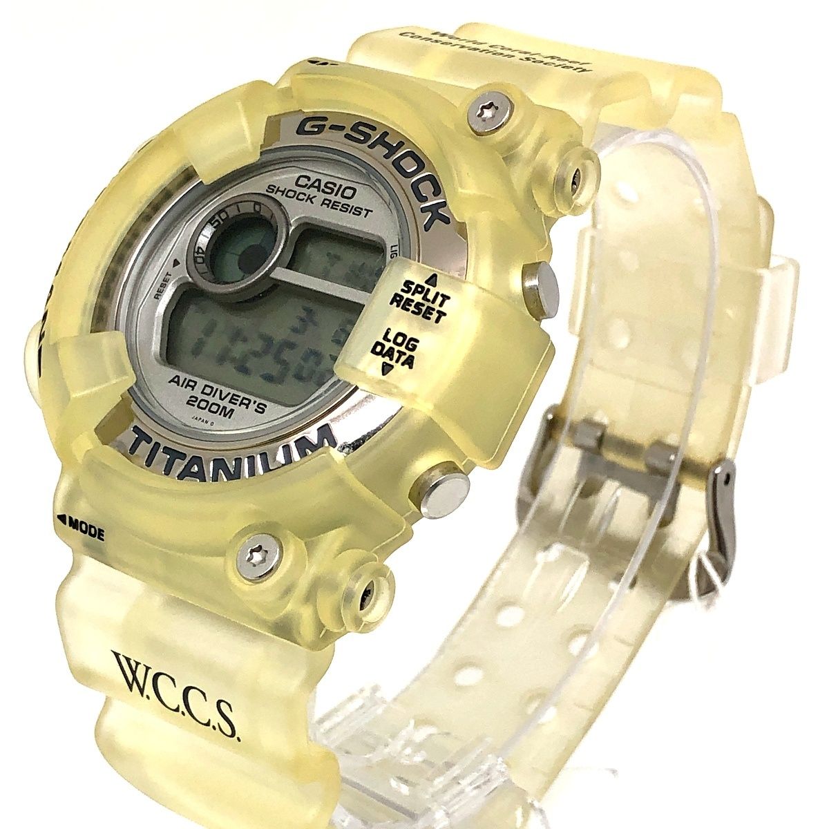 G-SHOCK ジーショック DW-8201WC-8T FROGMAN WCCS フロッグマン チタン  