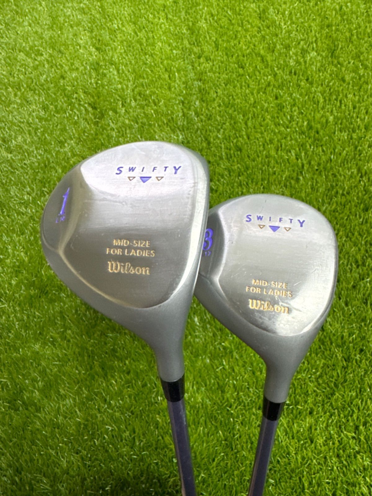 ウィルソン　メタル　1W 3W 5W ゴルフクラブ　3本セット　FLEX R ワークスゴルフ ゴルフ クラブ メンズ フェアウェイウッド