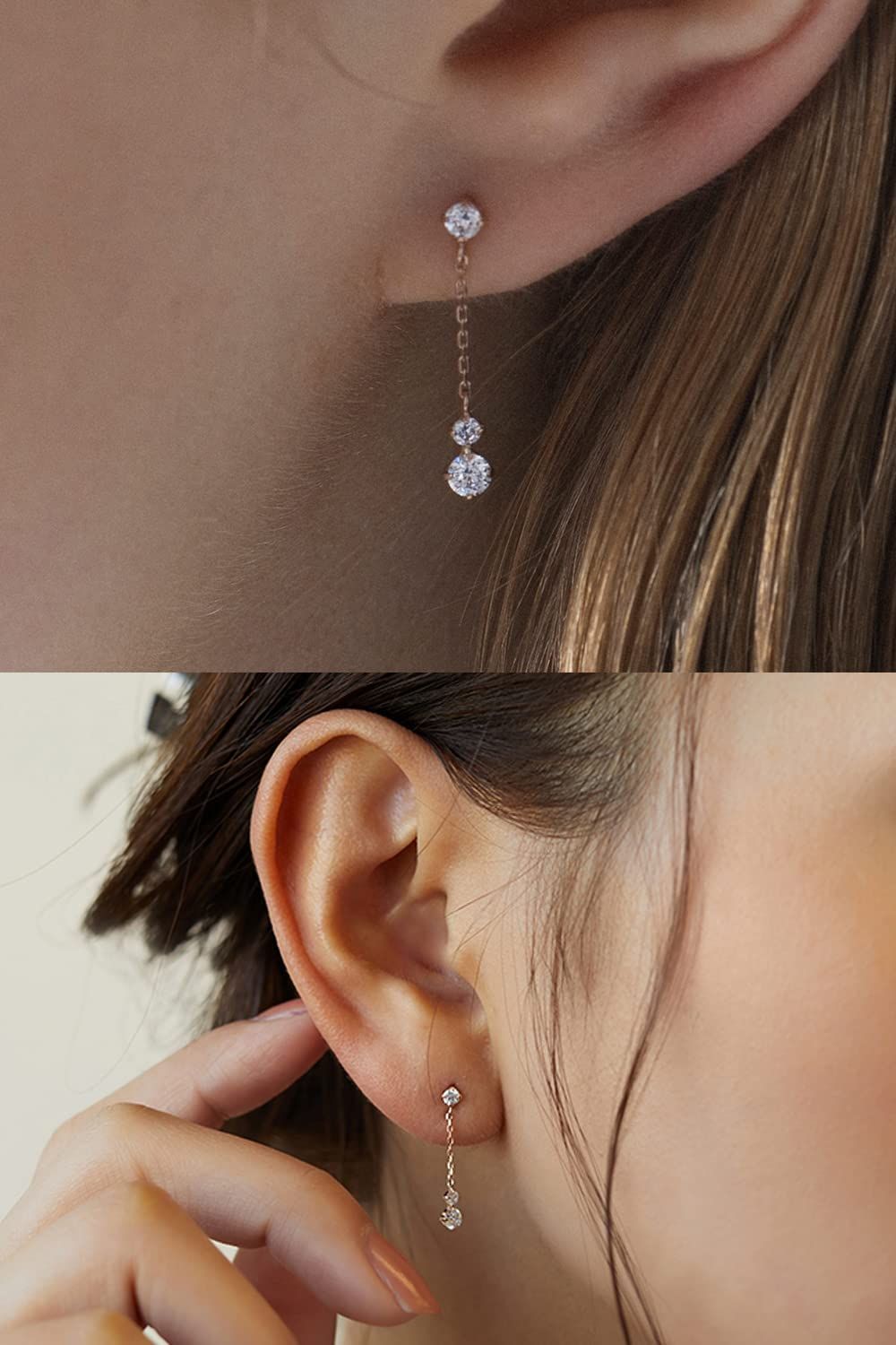 送料無料 】 【公式】 4℃(ヨンドシー) K10ピンクゴールド(PG)ピアス