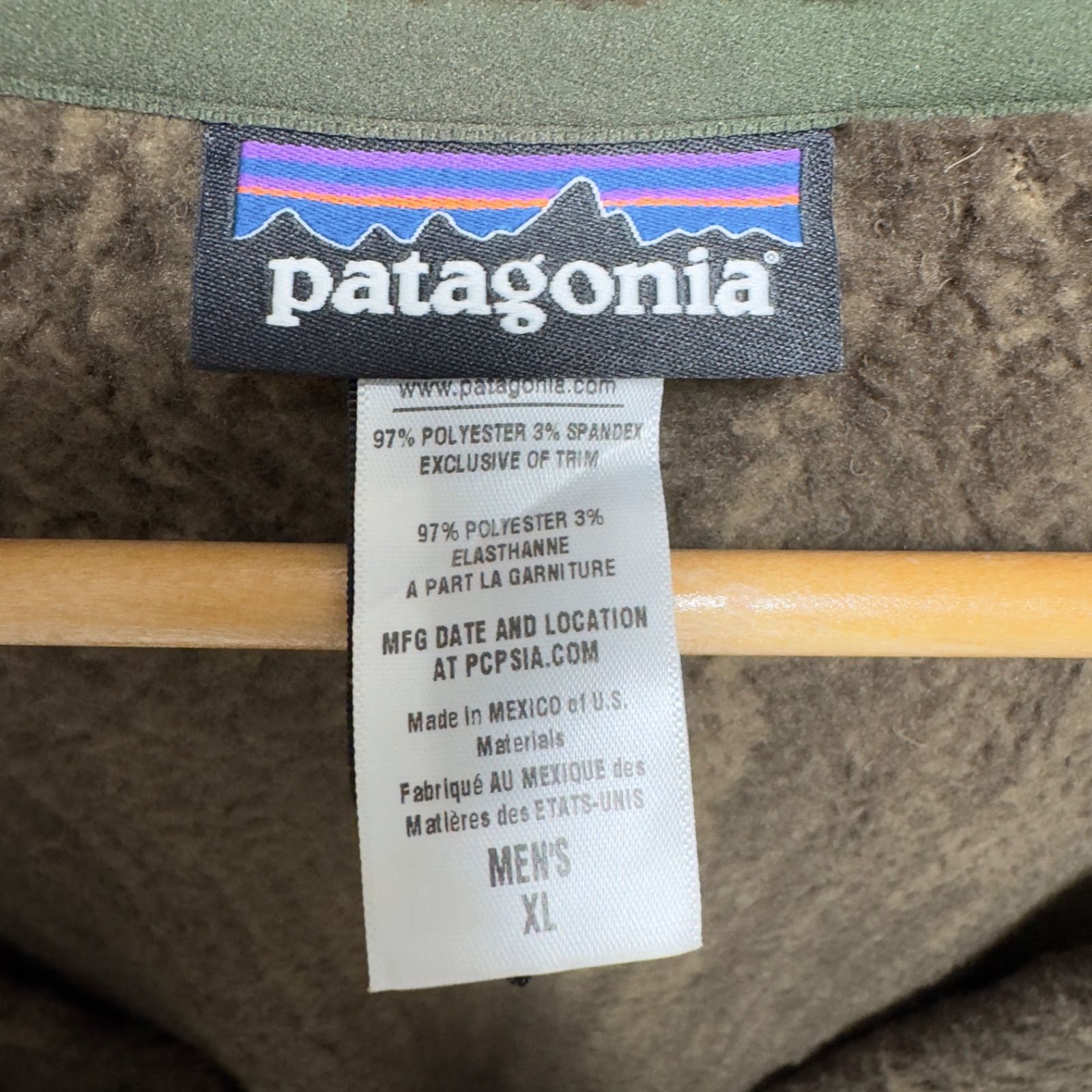 patagonia フリース内張り マウンテンパーカー patagonia パタゴニア パーカー Men's Home Water Trout