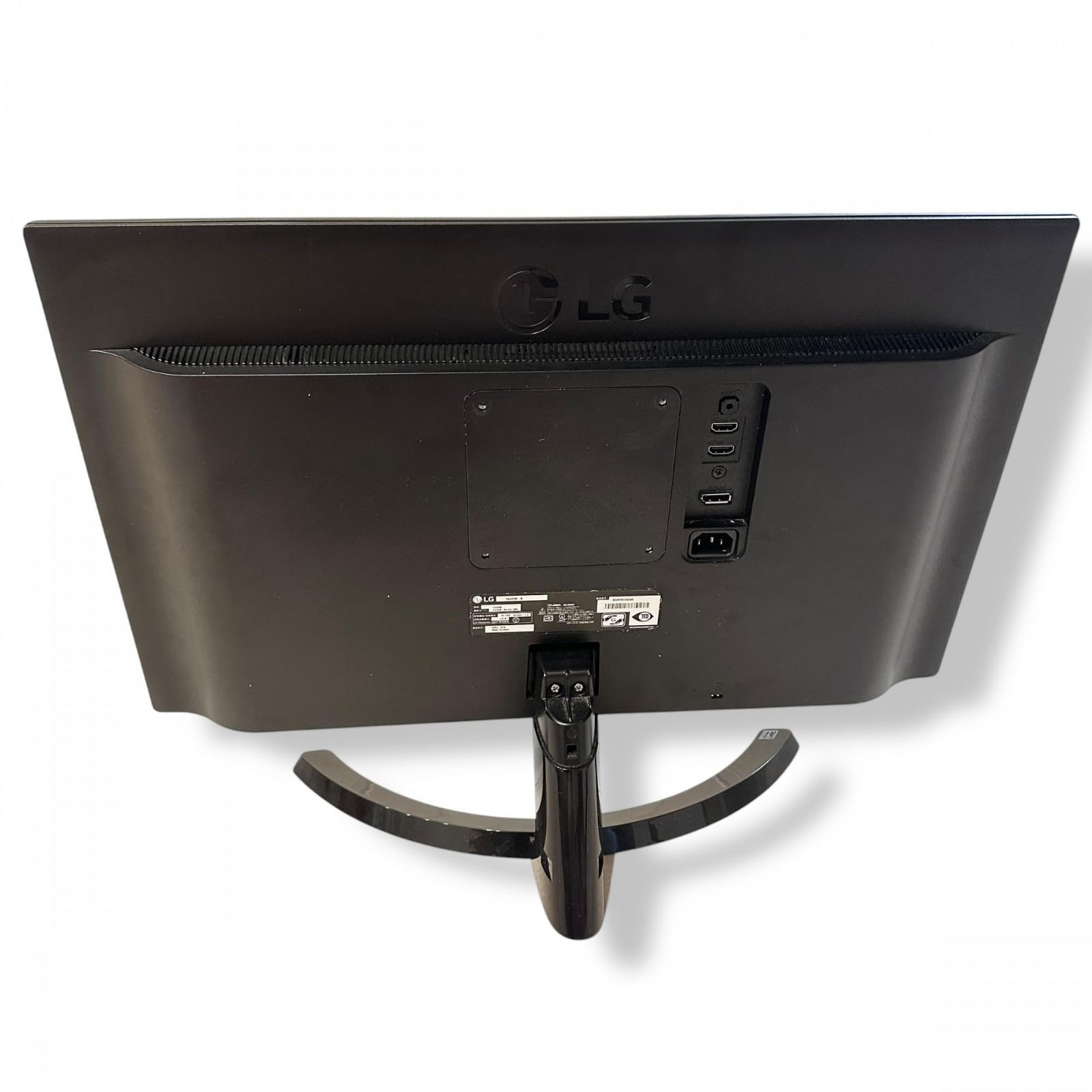 LG 24UD58-B 4Kモニタ ※スタンドなし モニタアーム付 LG